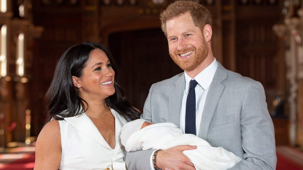 Meghan Markle, Archie y el príncipe Harry