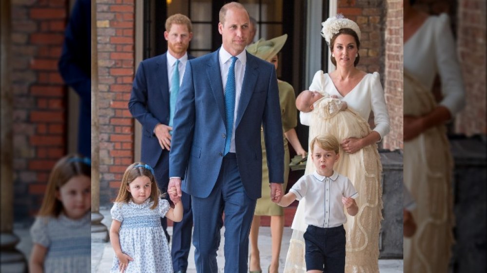 Princesa Charlotte, Príncipe William, Príncipe George, Kate Middleton, Príncipe Louis