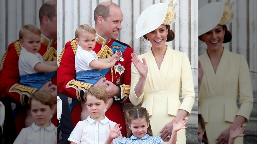 Príncipe Louis, Príncipe William, Príncipe George, Princesa Charlotte, Kate Middleton