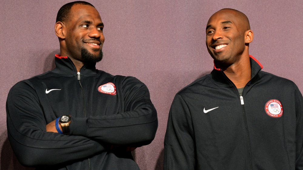 LeBron James y Kobe Bryant