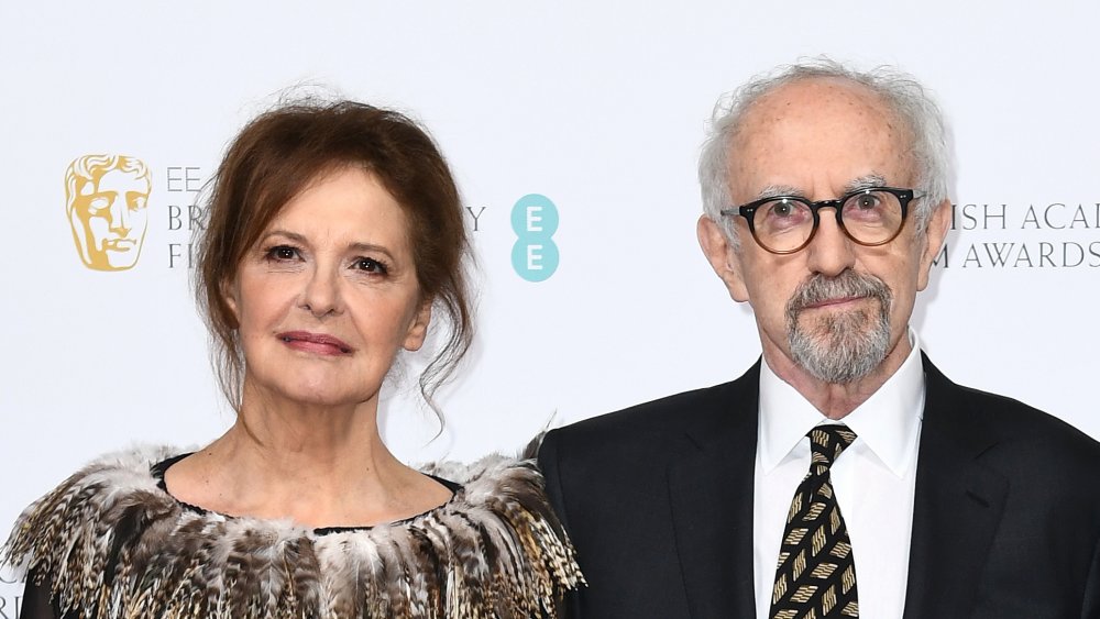 Jonathan Pryce y su esposa Kate Fahy