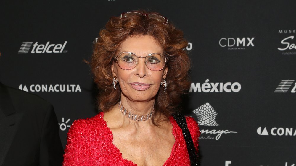 Sophia loren con gafas 