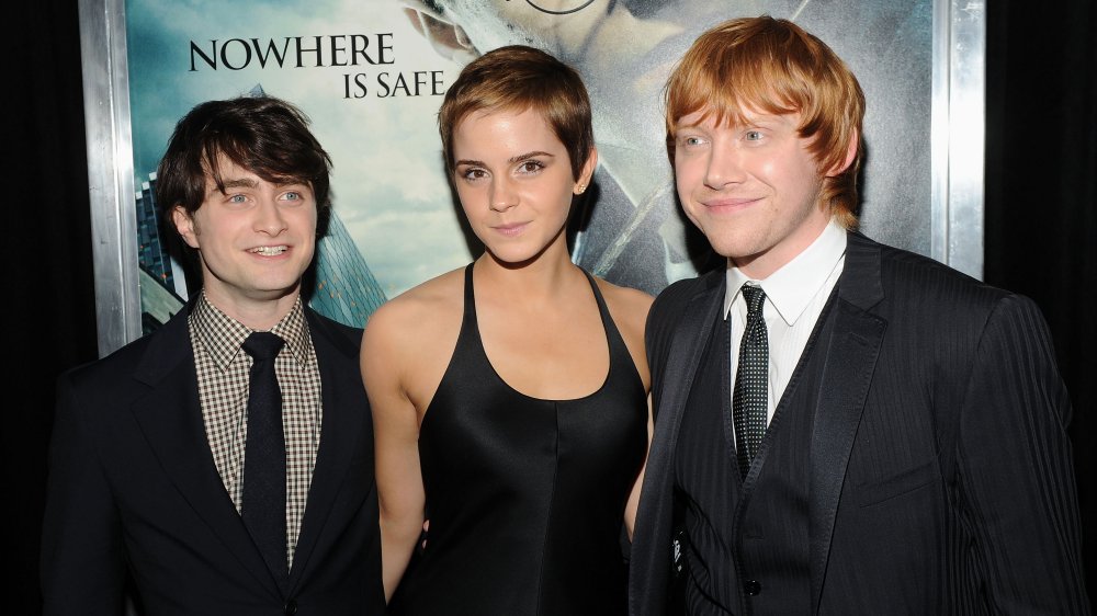 Emma Watson, Rupert Grint y Daniel Radcliffe