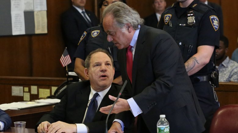 Harvey Weinstein y Benjamin Brafman