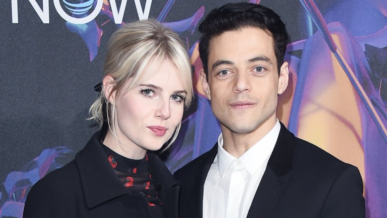 Lucy Boynton y Rami Malek