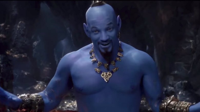 Will Smith como Genio en Aladdin