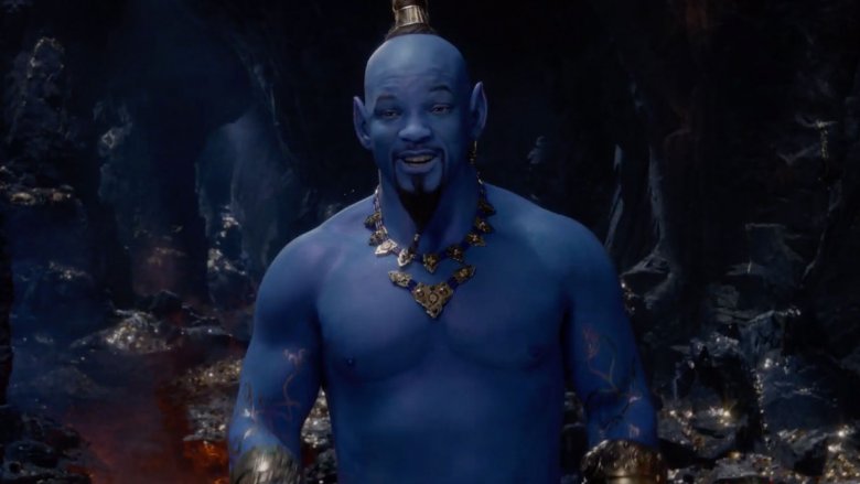 Will Smith como Genio en Aladdin