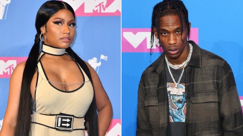 Nicki Minaj y Travis Scott en los MTV VMA 2018