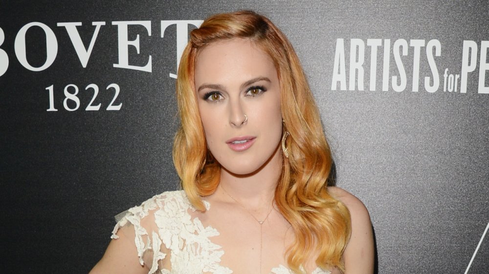 Rumer Willis en la gala de Hollywood Domino & Bovet 1822