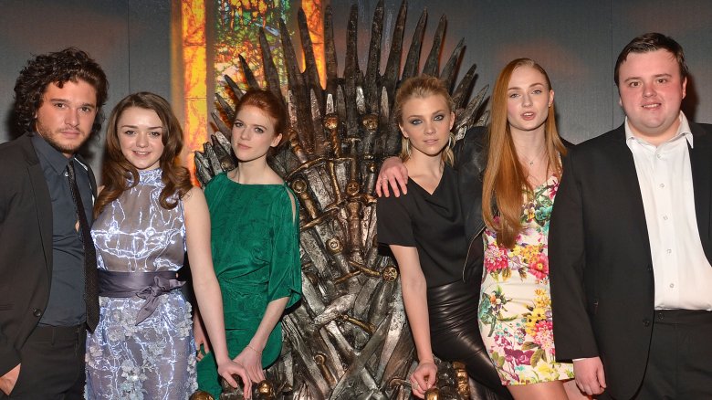 Kit Harington, Maisie Williams, Rose Leslie, Natalie Dormer, Sophie Turner, John Bradley