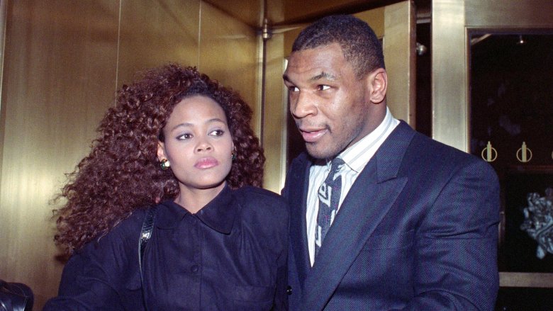 Mike Tyson y Robin Givens