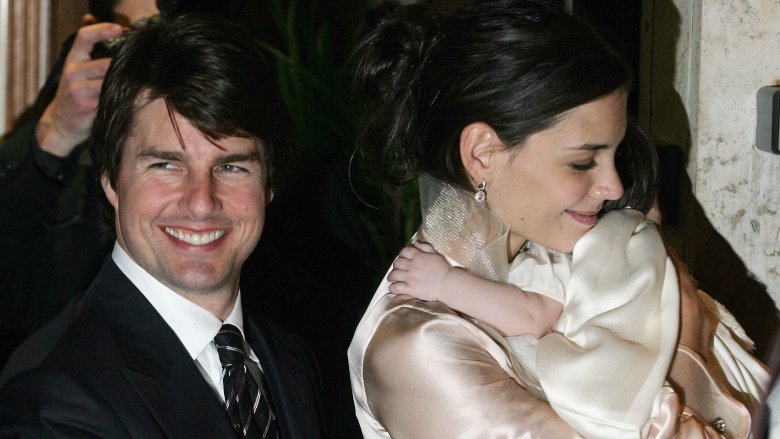 Tom Cruise, Katie Holmes y Baby Suri Cruise