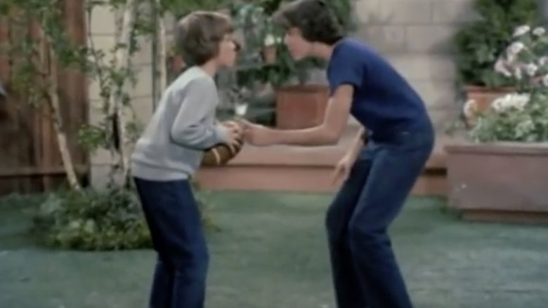 Mike Lookinland y Christopher Knight de The Brady Bunch