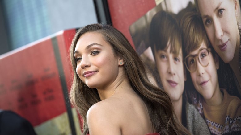 Maddie Ziegler en el estreno de El libro de Henry