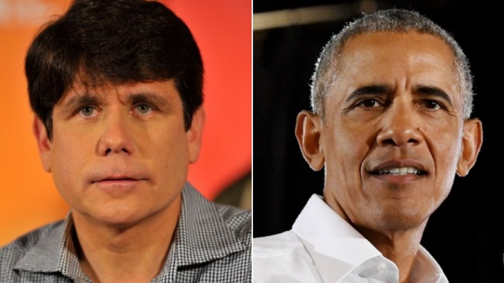 Rod Blagojevich y Barack Obama