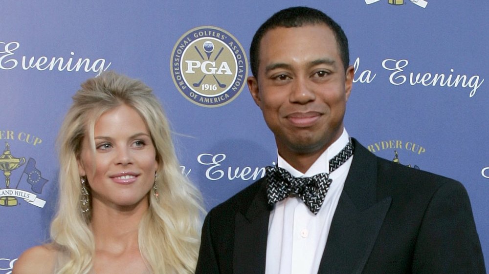 Elin Nordegren y Tiger Woods