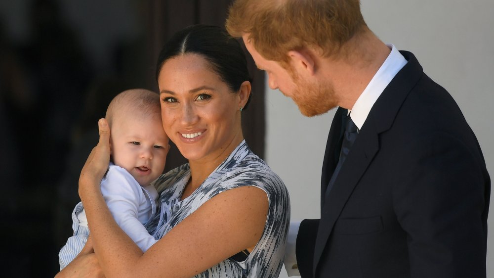 Meghan Markle, el príncipe Harry y el bebé Archie