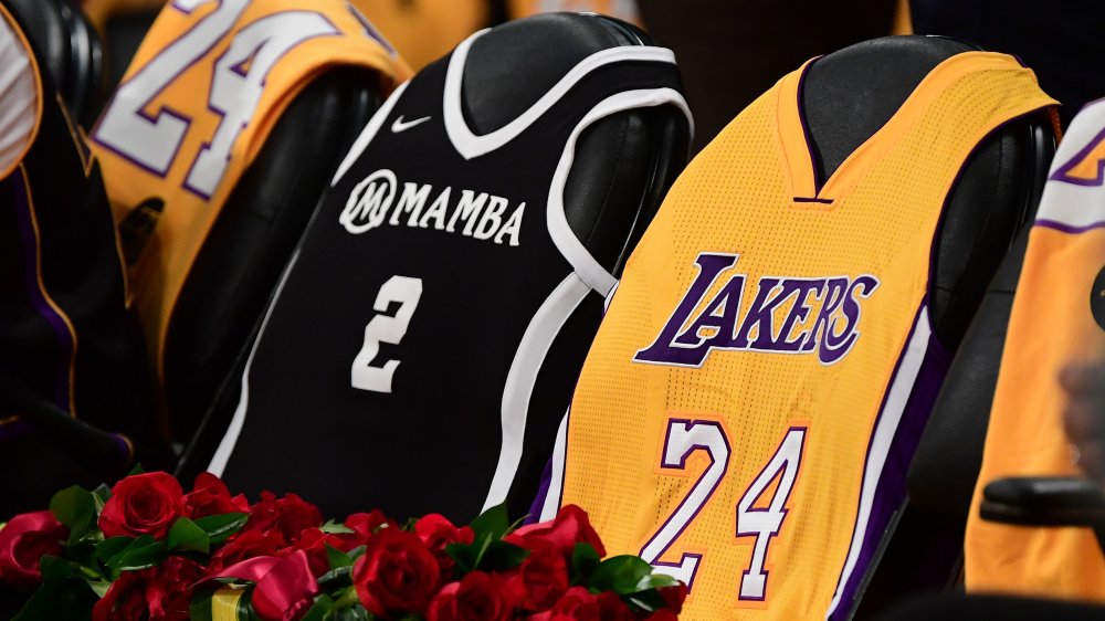 La camiseta de Gianna Bryant, la camiseta de Kobe Bryant