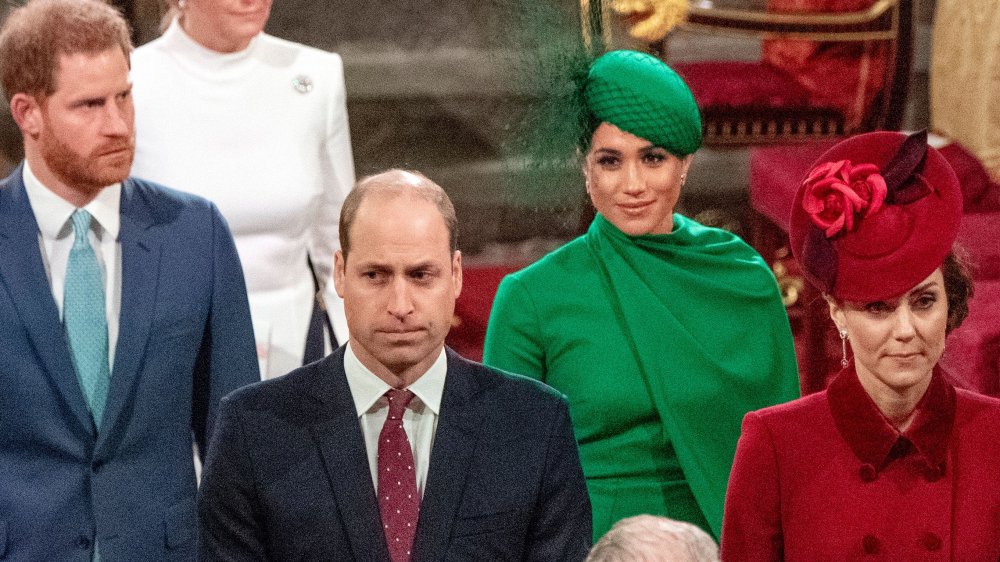 Príncipe Harry, Príncipe William, Meghan Markle y Kate Middleton