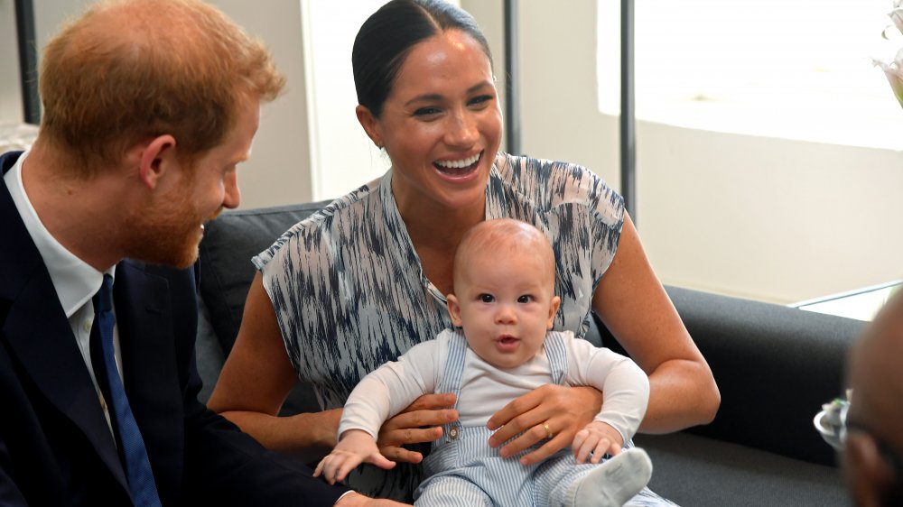 Archie Mountbatten-Windsor, Meghan Markle, Príncipe Harry