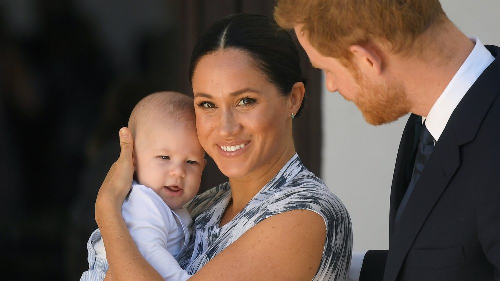 Archie Mountbatten-Windsor, Meghan Markle, Príncipe Harry