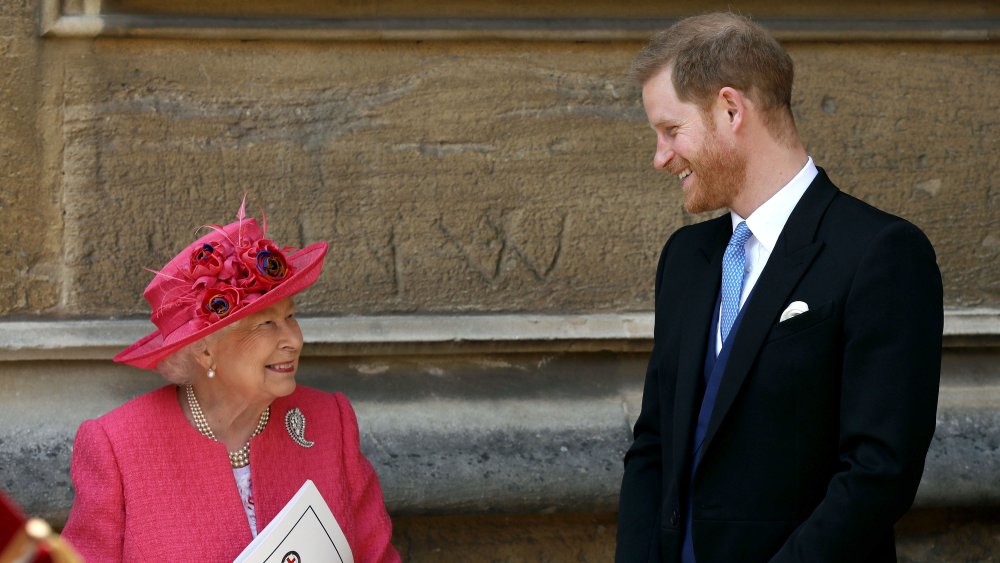 Reina Isabel, Príncipe Harry