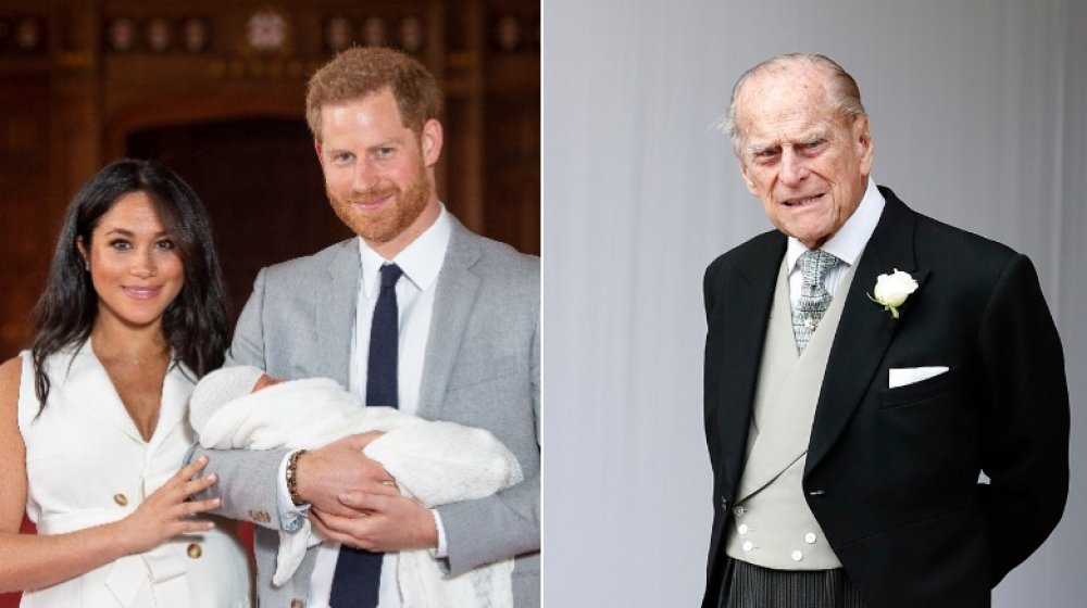 Meghan Markle, Baby Archie, Príncipe Harry, Príncipe Felipe