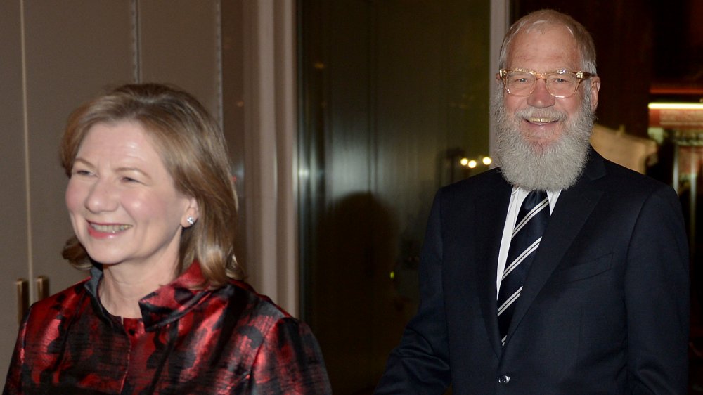 Regina Lasko y David Letterman