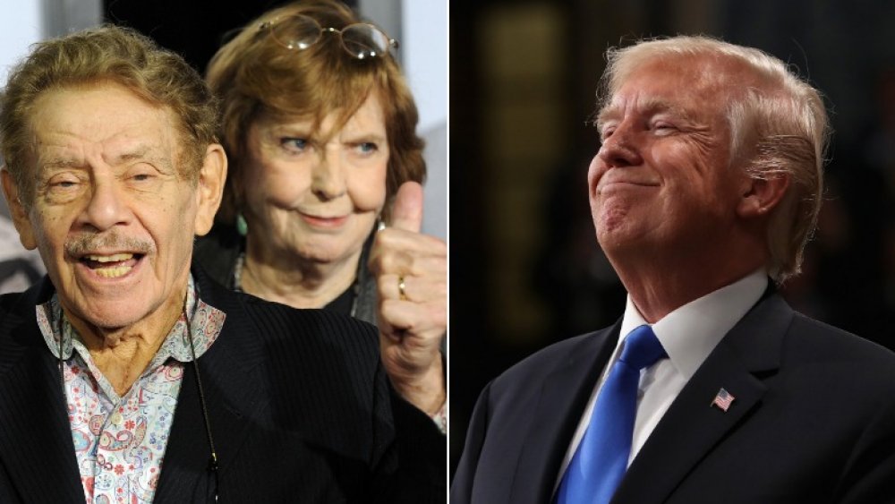 Jerry Stiller, Anne Meara, Donald Trump