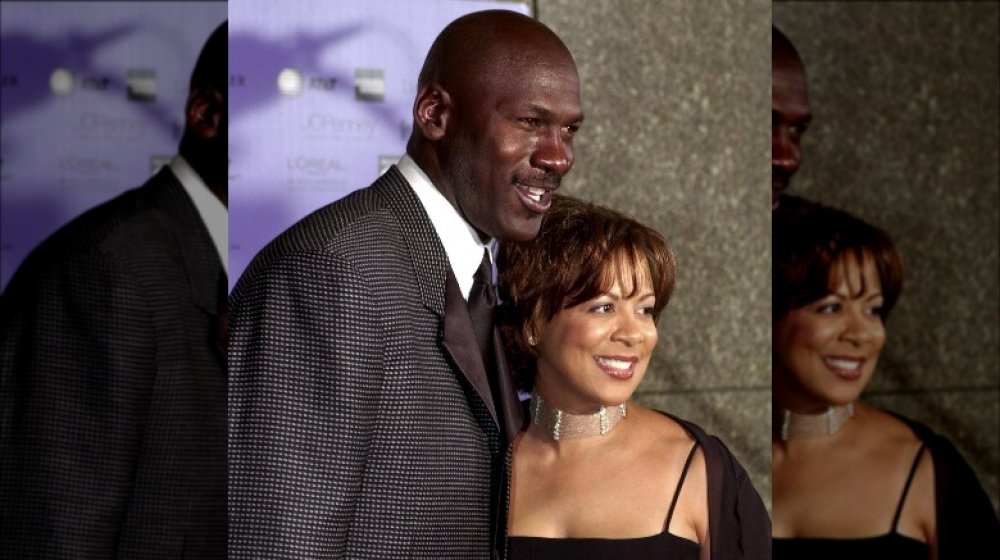 Juanita Vanoy y Michael Jordan