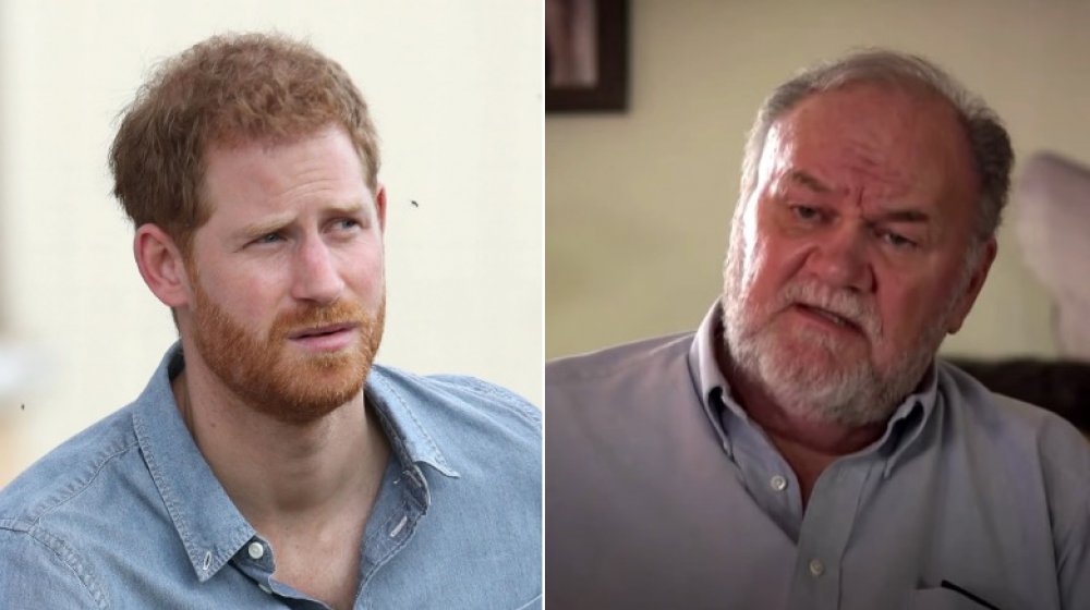 Príncipe Harry y Thomas Markle 