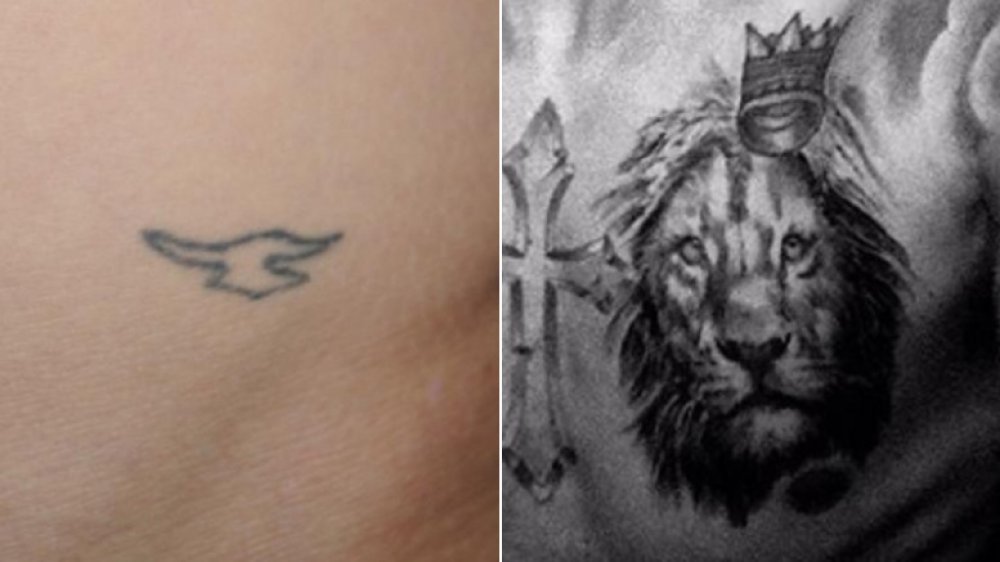 El tatuaje de la gaviota de Justin Bieber, el tatuaje del león de Justin Bieber