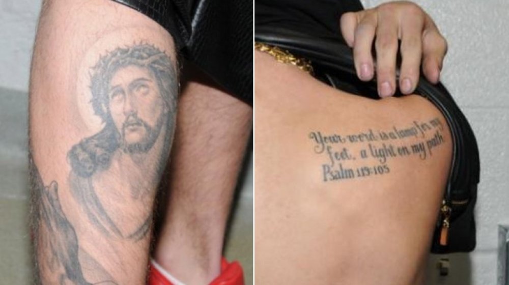 El tatuaje de Jesús de Justin Bieber, el tatuaje del salmo de Justin Bieber