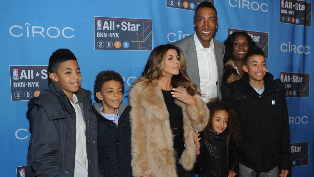 La familia de Larsa Pippen y Scottie Pippen