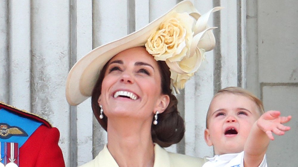 Kate Middleton y el Príncipe Louis 