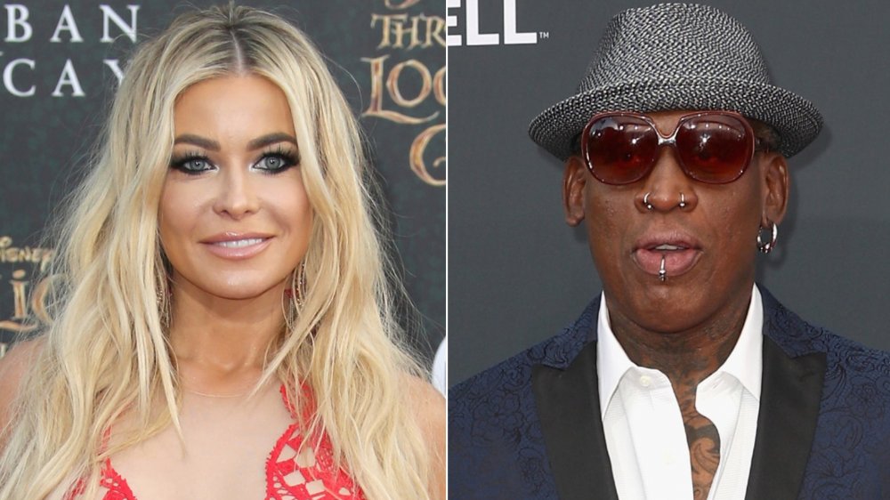 Dennis Rodman y Carmen Electra