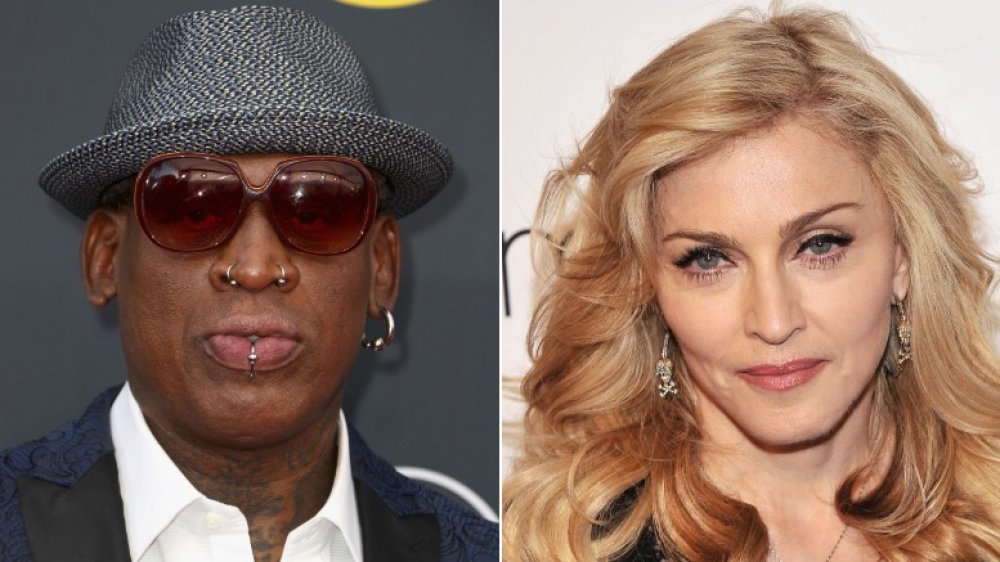 Dennis Rodman y Madonna