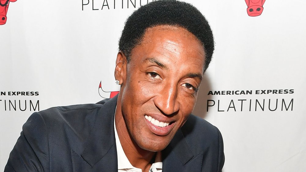 Scottie Pippen con su hijo Scotty Pippen