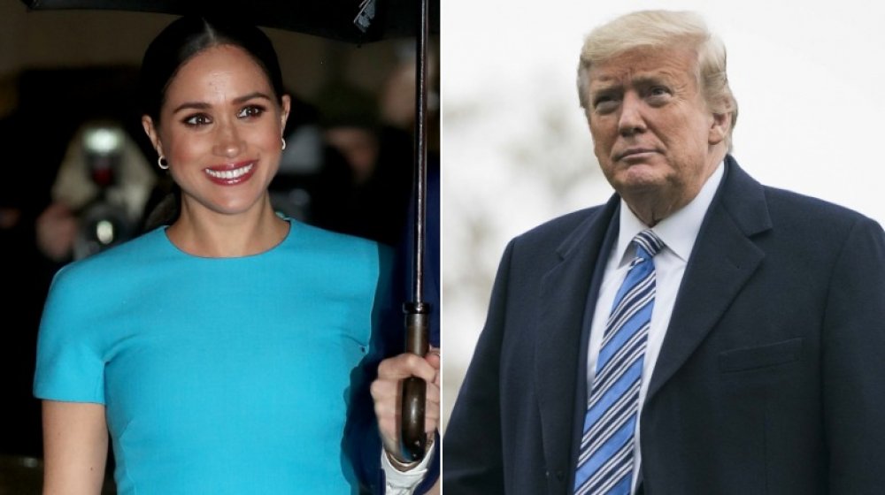 Meghan Markle y Donald Trump