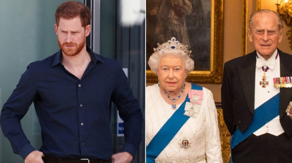 Príncipe Harry, Reina Isabel, Príncipe Felipe