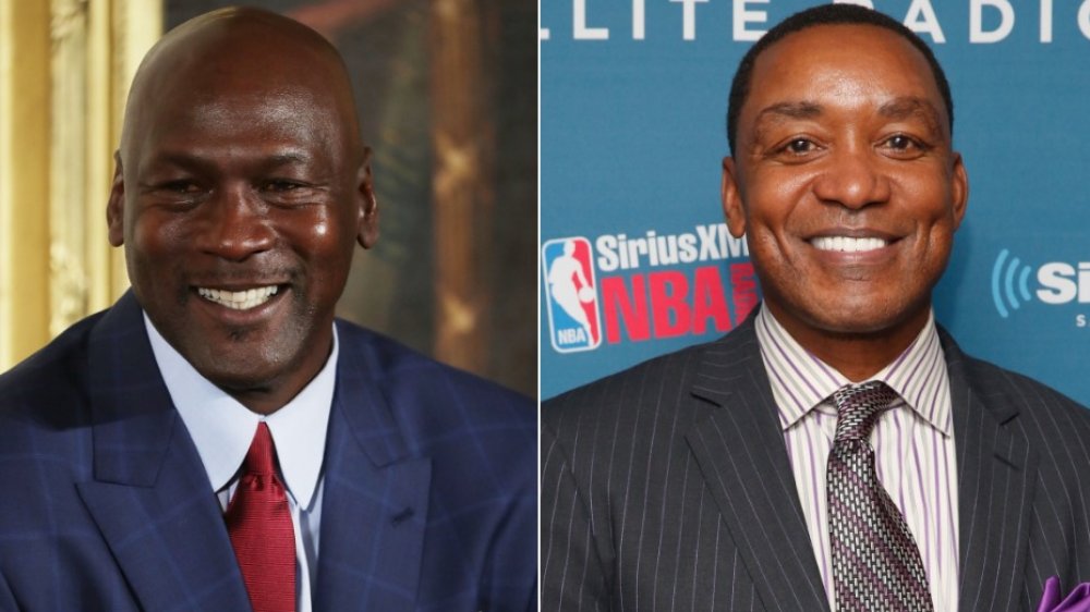 Michael Jordan e Isiah Thomas