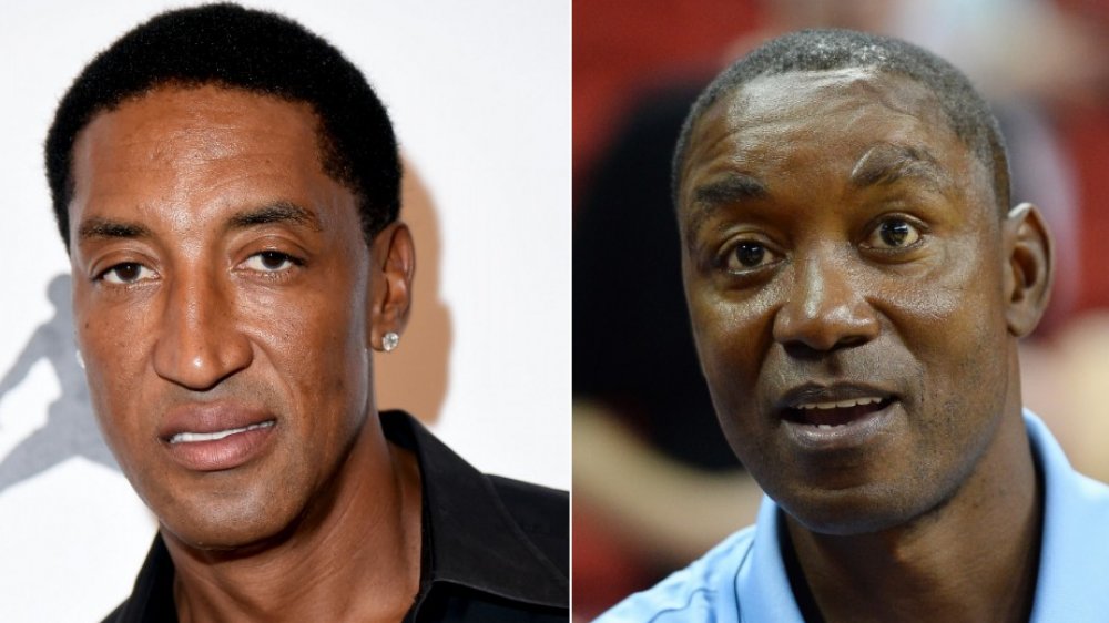 Scottie Pippen e Isiah Thomas