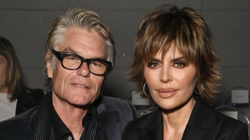 Harry Hamlin y Lisa Rinna