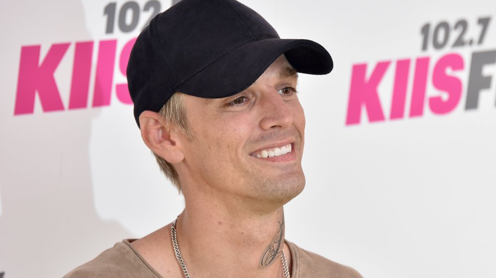 Aaron Carter asiste a 102.7 KIIS FM's 2017 Wango Tango