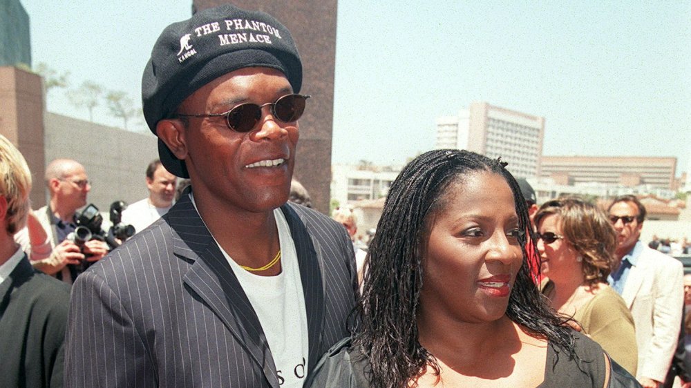 Samuel l.Jackson y esposa latanya