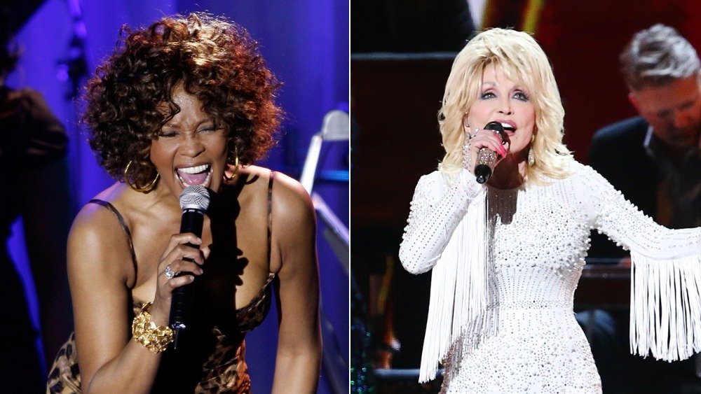 Whitney Houston y Dolly Parton