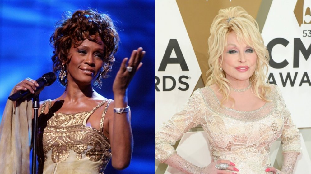 Whitney Houston y Dolly Parton