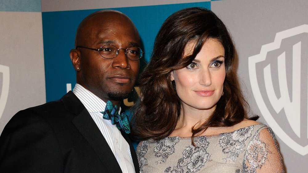 Idina Menzel y Taye Diggs