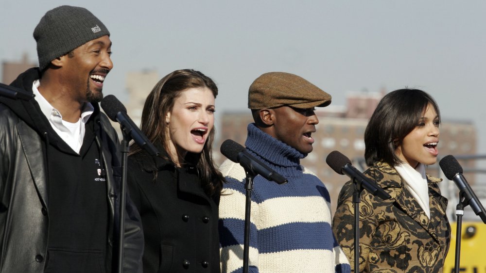 Jesse L.Martin, Idina Menzel, Taye Diggs, Rosario Dawson