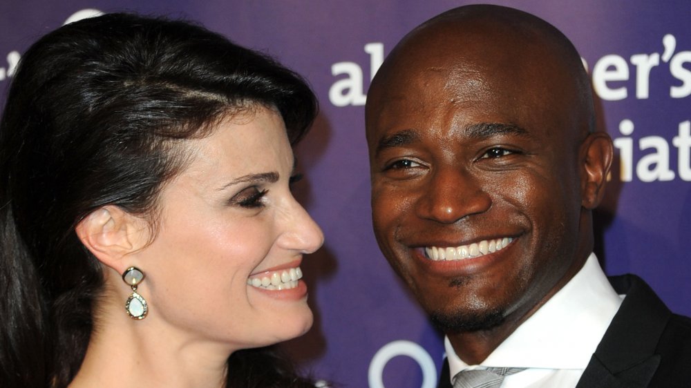 Idina Menzel y Taye Diggs